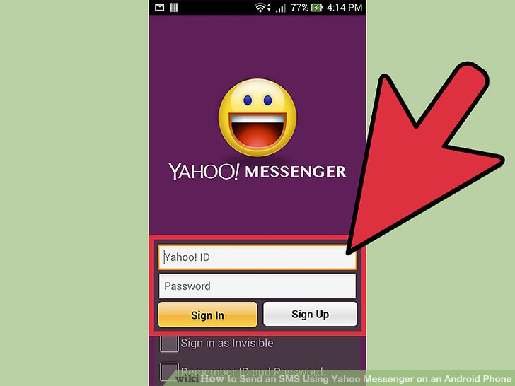 Yahoo messenger sign in